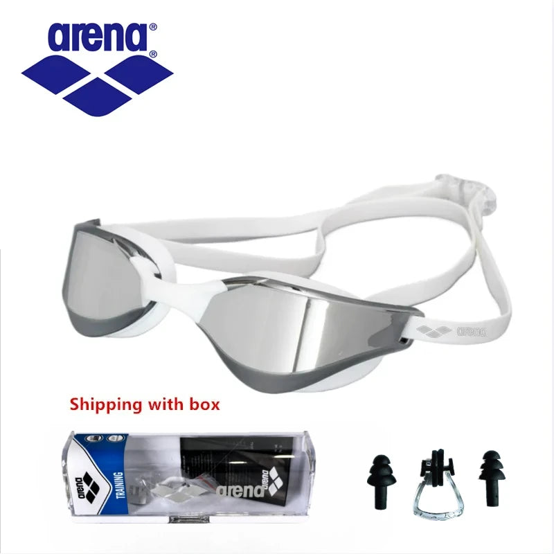 ARENA professional racing goggles high-definition waterproof and anti fog UV400 competition training swimming goggles