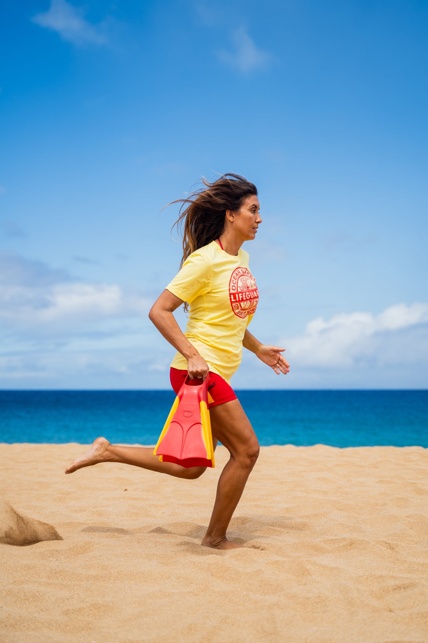 DORSAL Lifeguard Floating Swim Fins (Flippers)