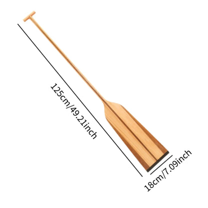 Canoe Paddle Ergonomic Supplies Boat Accessories Sports Beginner Premium Sturdy Dragon Boat Paddle Wood Boat Paddle Rowing Oars