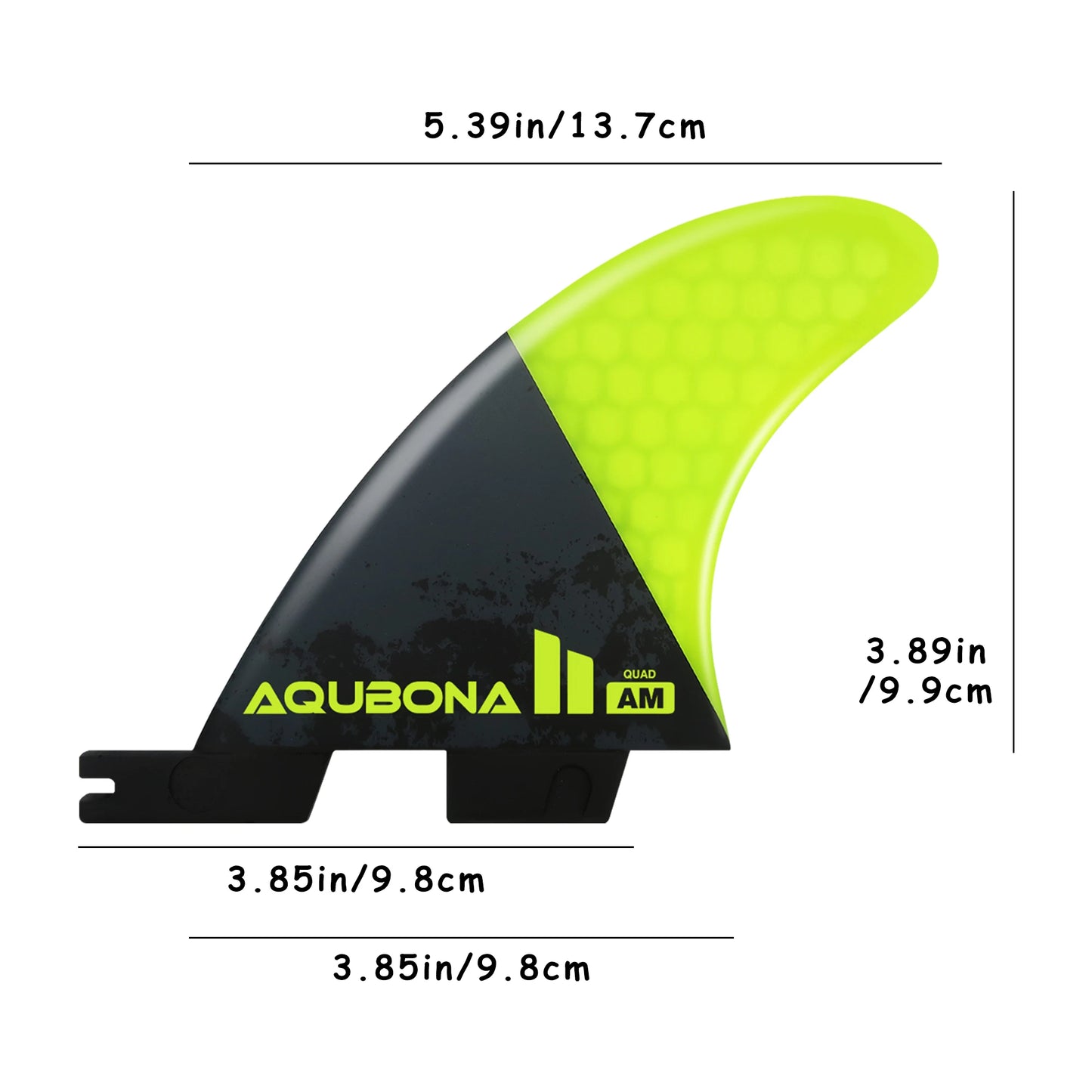 AQUBONA Surfboard Fin Replacement Not The Entire Set Dual Single Tab