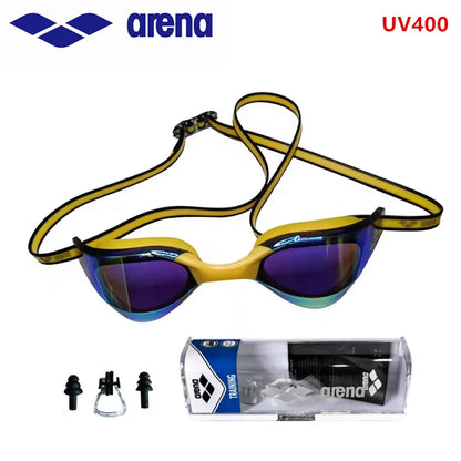 ARENA Professional Racing Swimming Goggles Waterproof Anti-Fog High Definition UV400 for Competition And Training Swim Equipment