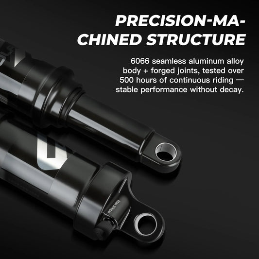 BOLANY Soft Tail Bike Air Rear Absorber Mountain Bike Rear Shock Suspension XC DH Shock MTB 165/190/210/230mm Bike Parts