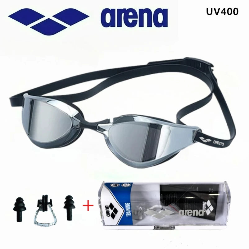 ARENA professional racing goggles high-definition waterproof and anti fog UV400 competition training swimming goggles