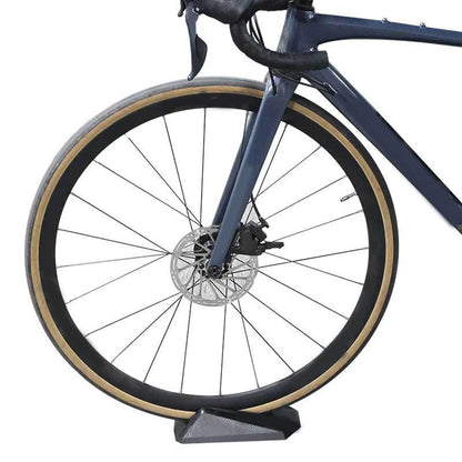 Bike Front Wheel Riser Block Prevent Slip Plastic Bicycle Front Wheel Stabilize Stand for Indoor Riding Mountain Bike
