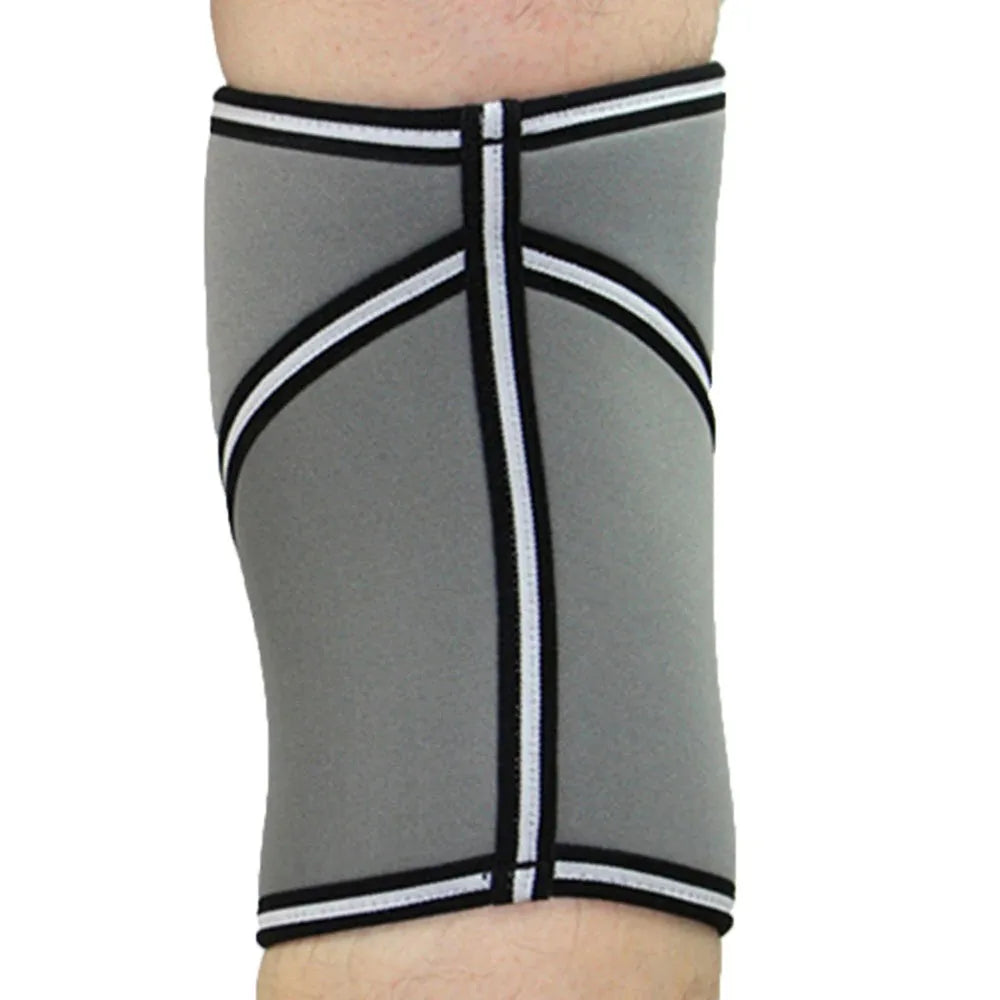 Weightlifting Knee Support Sleeve Neoprene Sports Knee Brace 7mm Anti-Sprain Powerlifting Hiking Cycling Training Protector