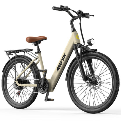 Aairsk SU7 Adult E-bike 36V 15Ah Battery Electric Bike 400W Motor Ebike 24 Inch Tire Women's Electric bicycle