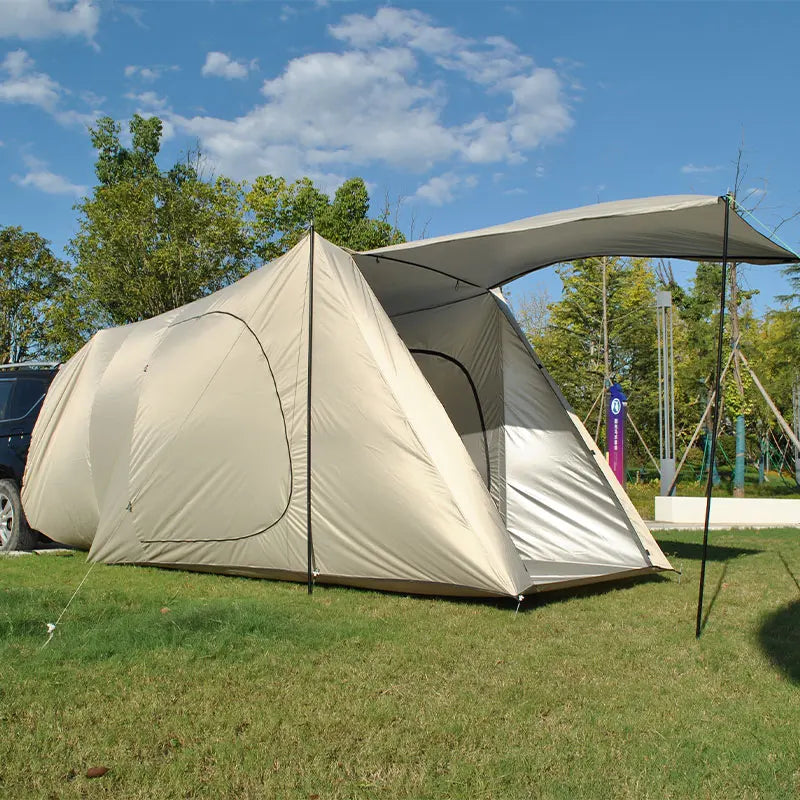 Camping Tent For 6 Person, Car Camping Accessories Including Nail, Outer Bag, Tent For SUV Hatchback Camping For Fishing, Hiking
