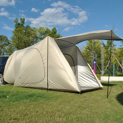 Camping Tent For 6 Person, Car Camping Accessories Including Nail, Outer Bag, Tent For SUV Hatchback Camping For Fishing, Hiking