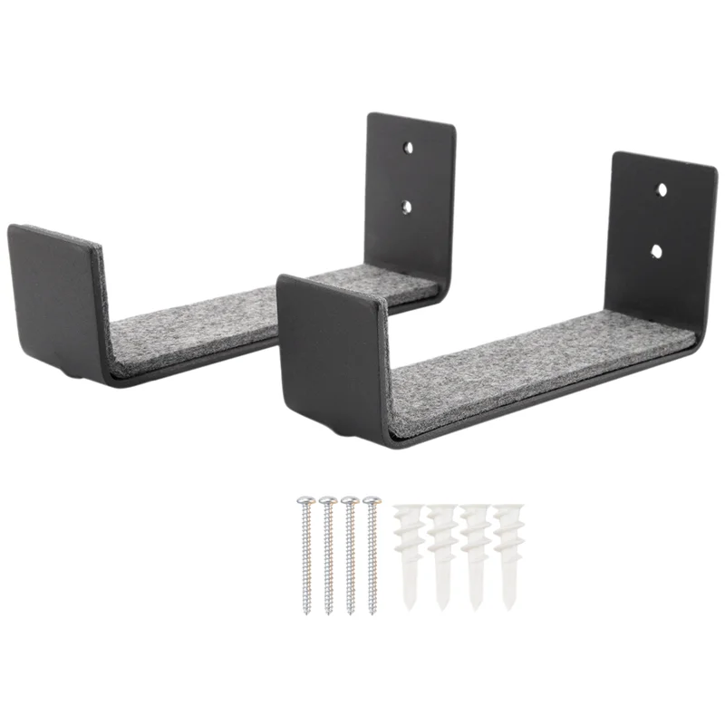 AU13-1 Set Surfboard Wall Rack, Surf Board Racks For The Wall Display Mount Storage For Shortboards And Longboards