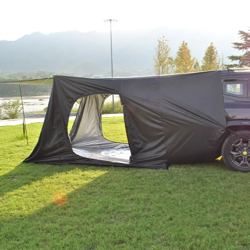 Camping Tent For 6 Person, Car Camping Accessories Including Nail, Outer Bag, Tent For SUV Hatchback Camping For Fishing, Hiking