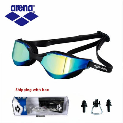 ARENA professional racing goggles high-definition waterproof and anti fog UV400 competition training swimming goggles