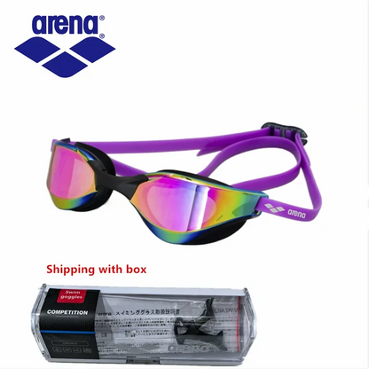 ARENA Professional Racing Swimming Goggles Waterproof Anti-Fog High Definition UV400 for Competition And Training Swim Equipment