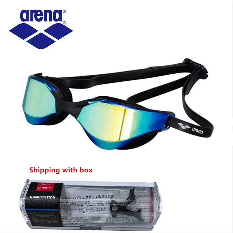 ARENA Professional Racing Swimming Goggles Waterproof Anti-Fog High Definition UV400 for Competition And Training Swim Equipment