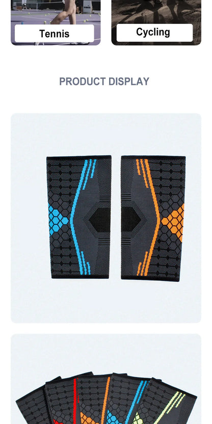 AOLIKES 1PCS New Elbow Compression Sleeve,Tennis Elbow Braces for Tendonitis and Tennis Elbow,Arm Supports golfer elbow support