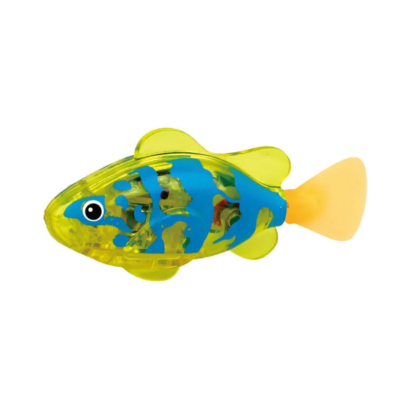 Baby bath light-up sensor electric small fish playing in water pet fish swimming fish can swim realistic clownfish toy