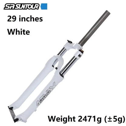 SUNTOUR XCM MTB Forks 26/27.5/29 inch Aluminium Hydraulic Shoulder Locking Mechanical Spring Forks Mountain bike Disc Fork